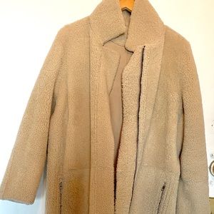 Rag and bone reversible Shearling leather coat